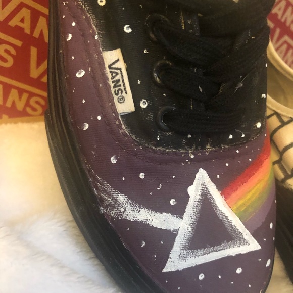 pink floyd custom vans
